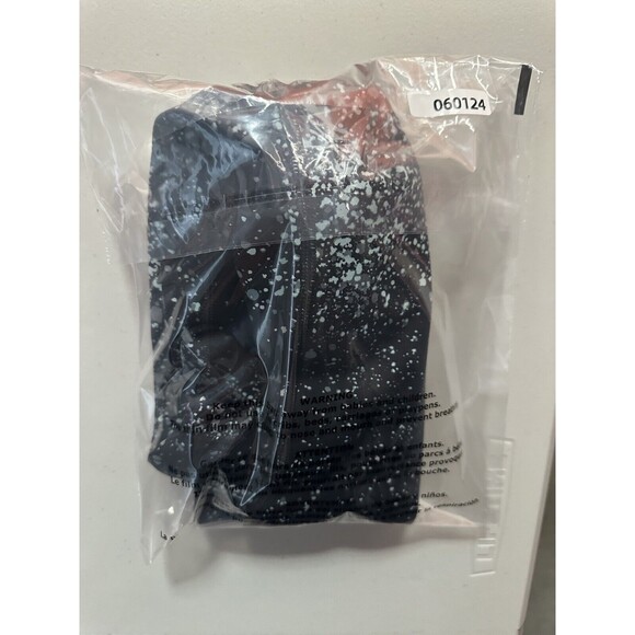 Title Nine Legging Womens Medium Black White Grey Splatter Print Pullon Stretch - Picture 10 of 10